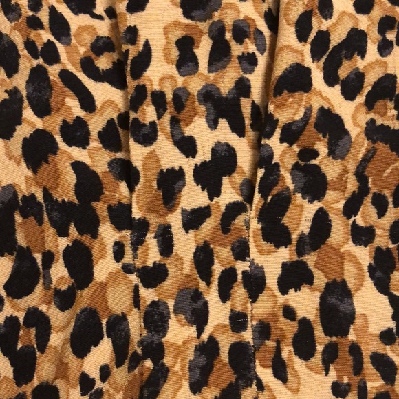 Zara Chetah Animal Print Cropped/ Crop Button Up Top trf collection Size Small - Picture 12 of 16
